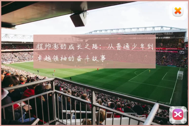 程帅澎的成长之路：从普通少年到卓越领袖的奋斗故事